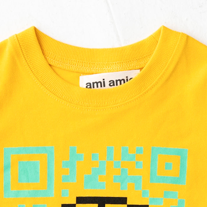 【SALE 30%OFF】ami amie : QRパンダ和紙Tシャツ/221012