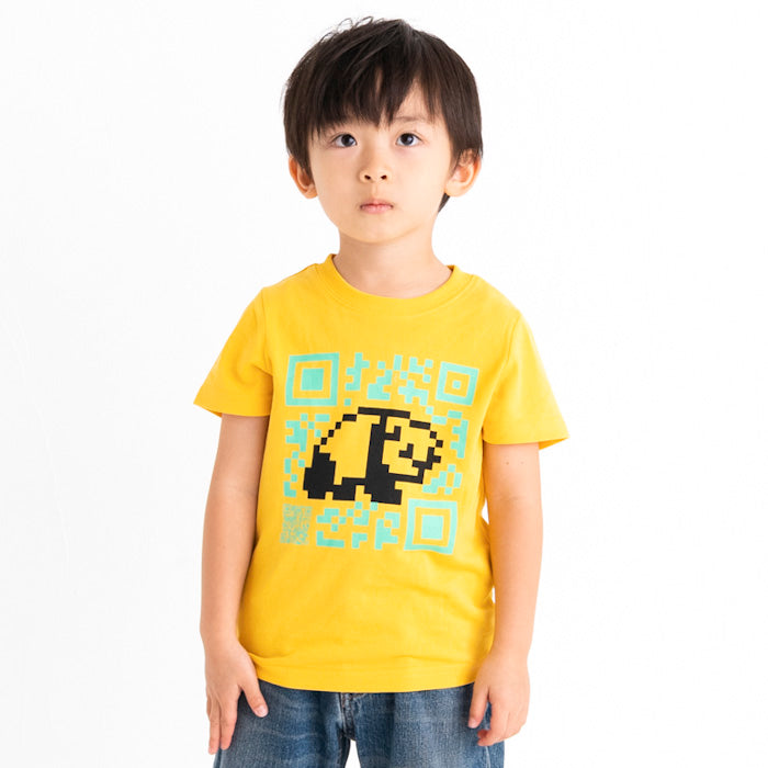 【SALE 30%OFF】ami amie : QRパンダ和紙Tシャツ/221012