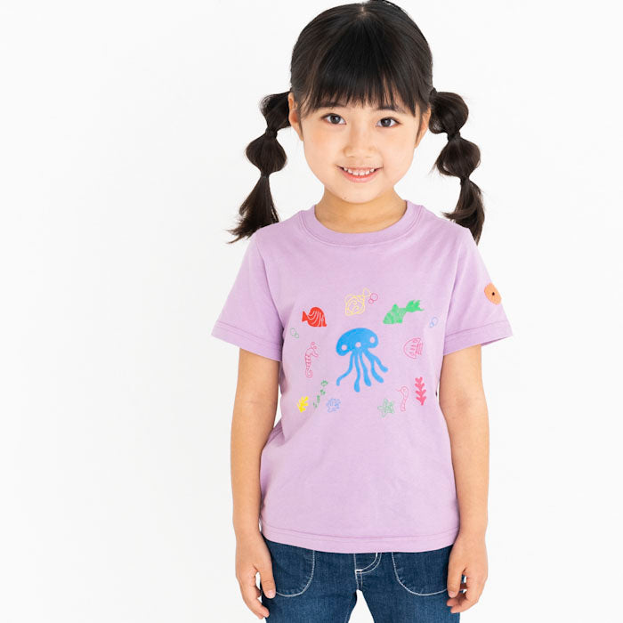 【BIG SALE 30%OFF】ami amie :アンダーザシーTシャツ/221019