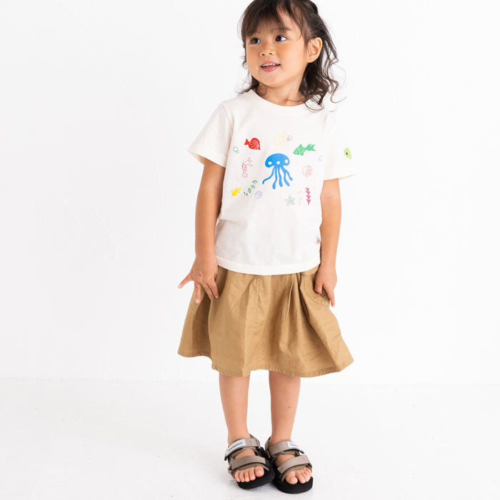 【BIG SALE 30%OFF】ami amie :アンダーザシーTシャツ/221019