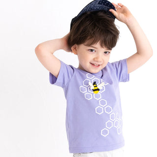 【SALE 76%OFF】ami amie :かぎ針ハチTシャツ/221020