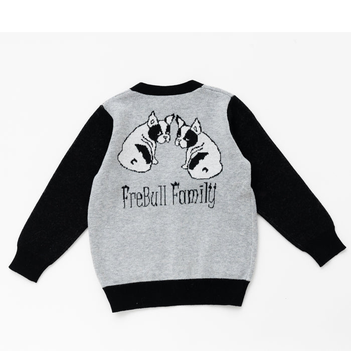 【SALE 30%OFF】ami amie : フレブルファミリーカーディガン/223001