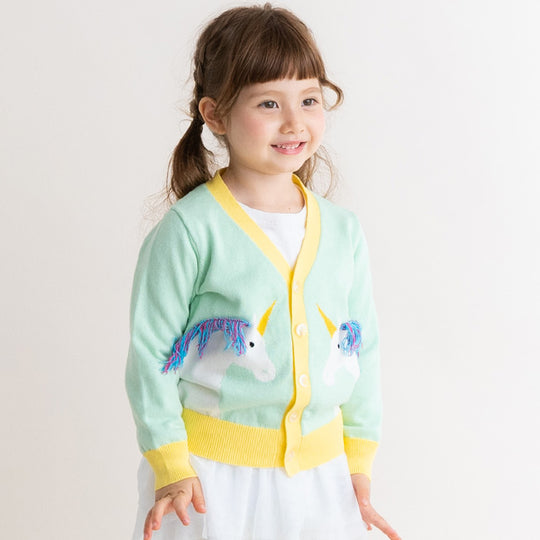 【SALE 30%OFF】ami amie : ユニコーンカーディガン/223003