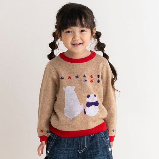 【SALE 30%OFF】ami amie : アニマルゲーマープルオーバー/223011