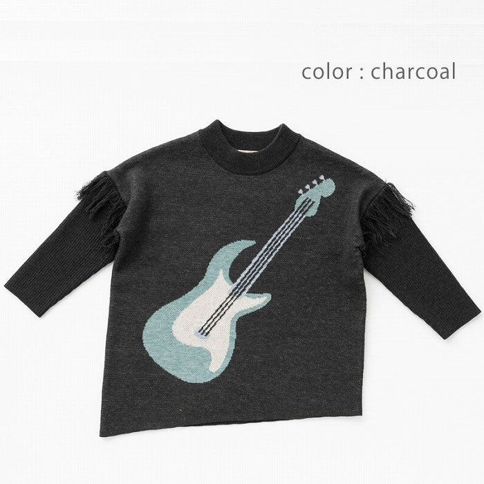 【SALE 30%OFF】ami amie :ギターアシメプルオーバー/223017