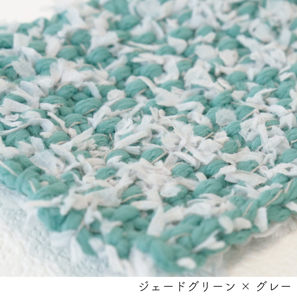 sawada itto：サワダイット-puny eco × petal-キッズカーディガンキット