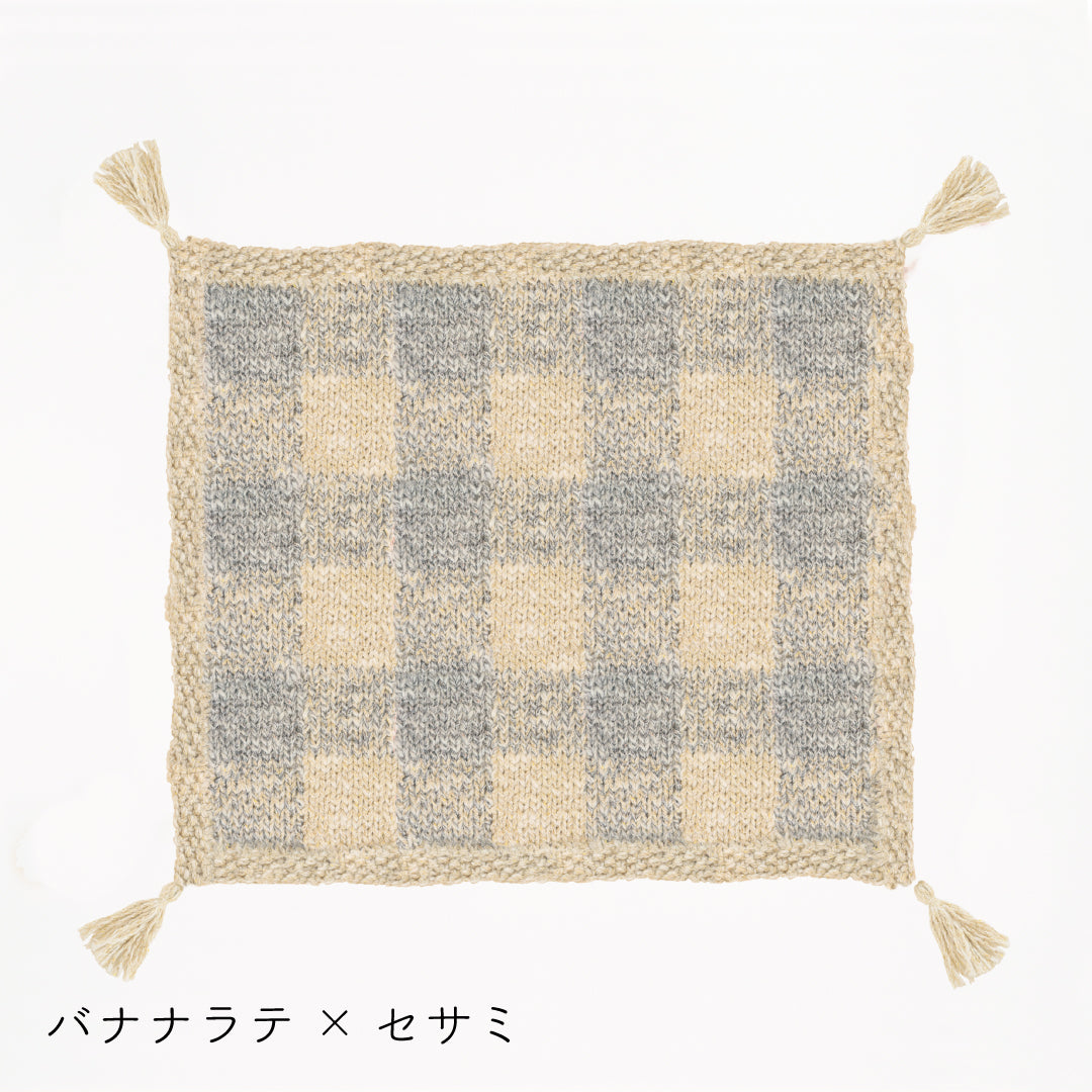 sawada itto：サワダイット-キャンディ-チェック柄ブランケット