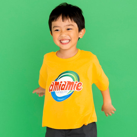 【SALE 30%OFF】ami amie : ランドリーロゴTシャツ/231014