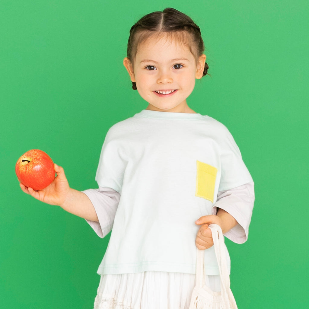 グリーン　モデル身長:101cm 着用サイズ:100cm