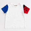【SALE 30%OFF】ami amie : てんとう虫ニット袖Tシャツ/231020