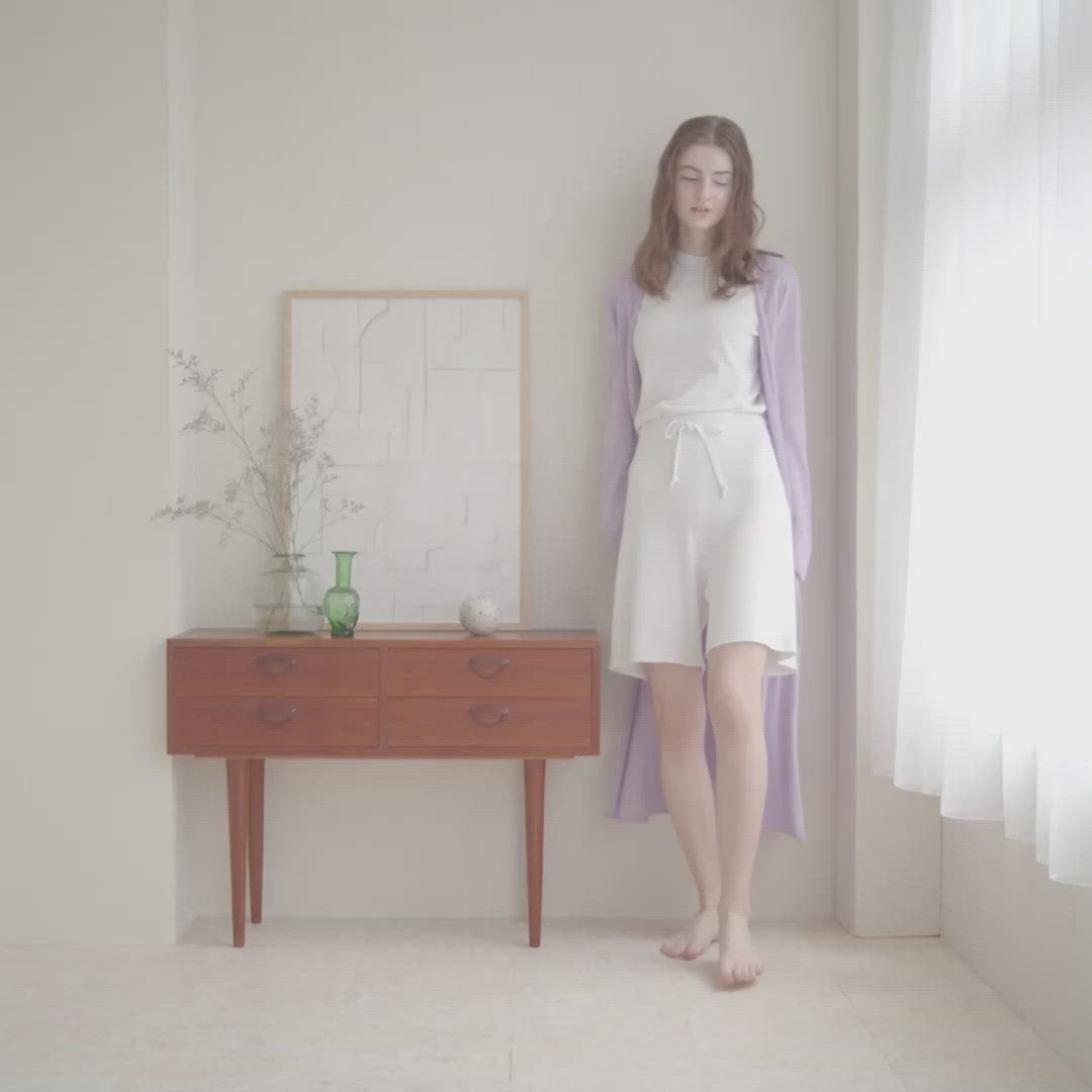 NETENE.：《SALE》Knit Long Cardigan ニットロングカーディガン