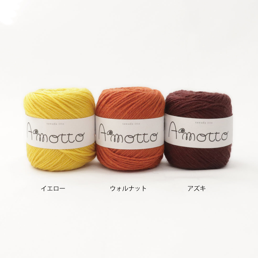 sawada itto：サワダイット-Amotto-ブロックチェックカーディガン