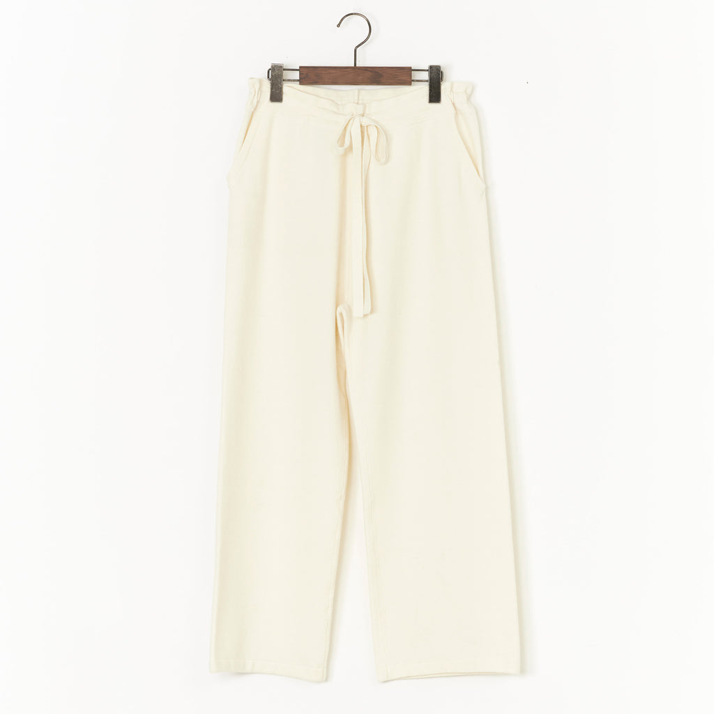 ZERO FLOOR:ストレッチワイドニットパンツ/RIT-15