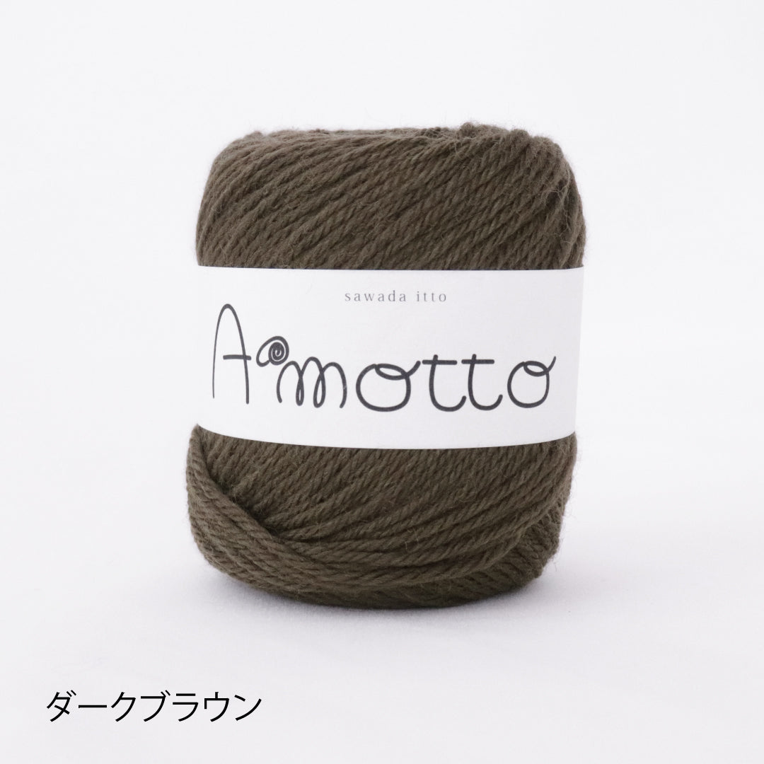 sawada itto：サワダイット-Amotto-ブロックチェックカーディガン