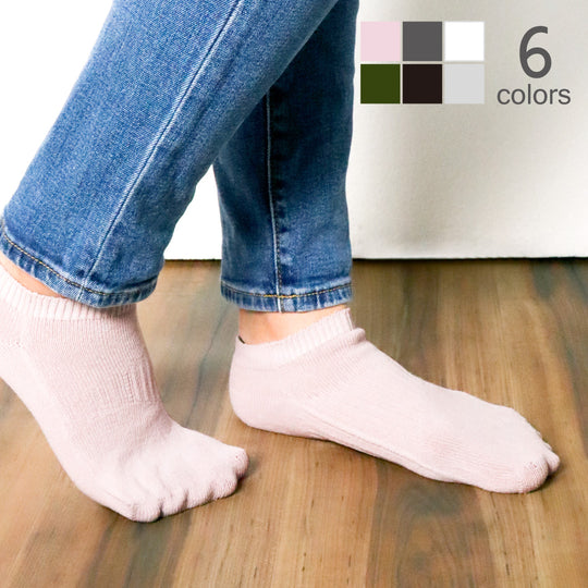 marusawa:Camicks｜カミックス(23～27cm)-アンクル丈シークレット五本指アンクルソックス-/camicks-00a