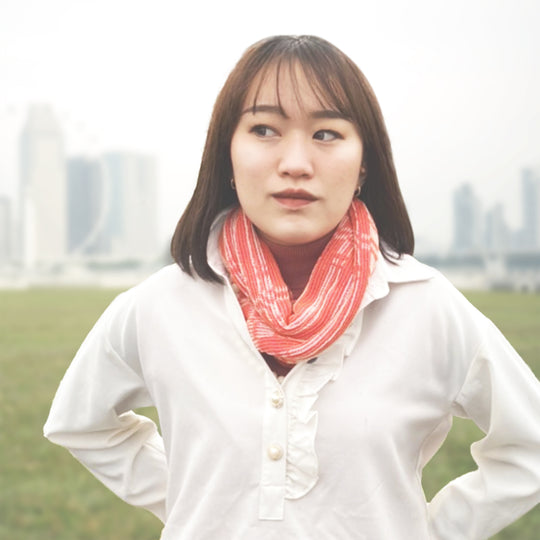 marusawa:Camimatoph|カミマトフ-和紙ストール-マリーゴールド/mar-2-2