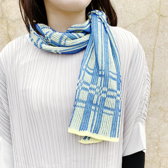 marusawa:Camimatoph|カミマトフ-和紙ストール-ネモフィラ/mar-2-7