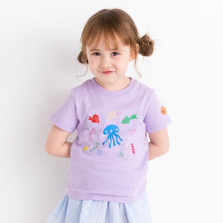【SALE 76%OFF】ami amie :アンダーザシーTシャツ/221019