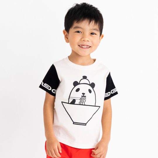 【SALE 30%OFF】ami amie :食べチャイナニット袖Tシャツ/221021