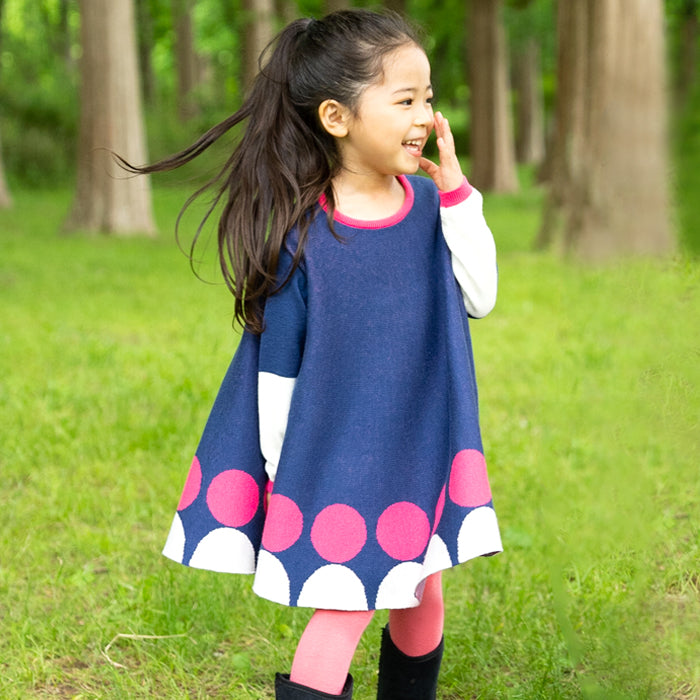 【SALE 30%OFF】ami amie : まるAラインワンピース/223024