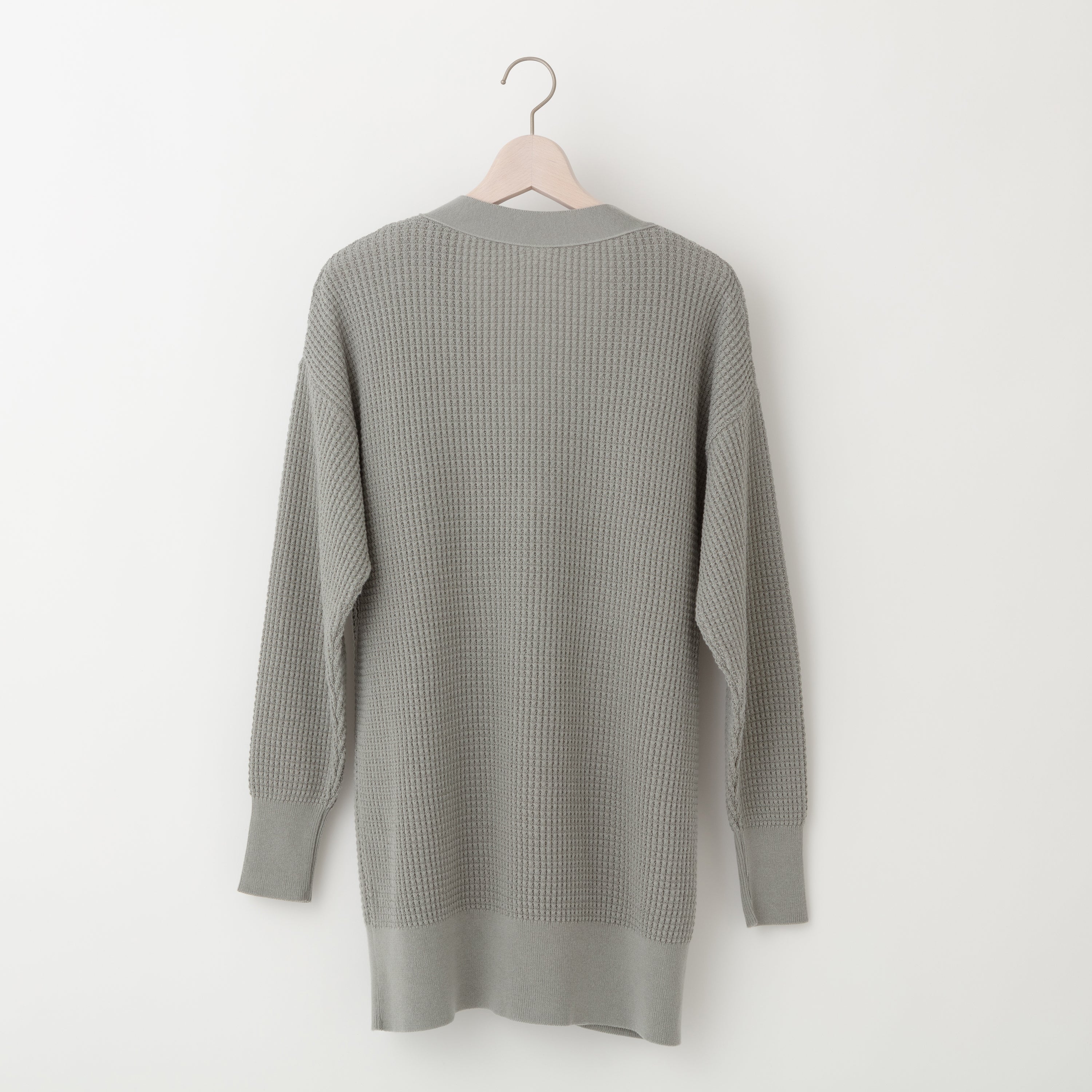 NETENE.：Puffy Knit Cardigan パフィーニットカーディガン