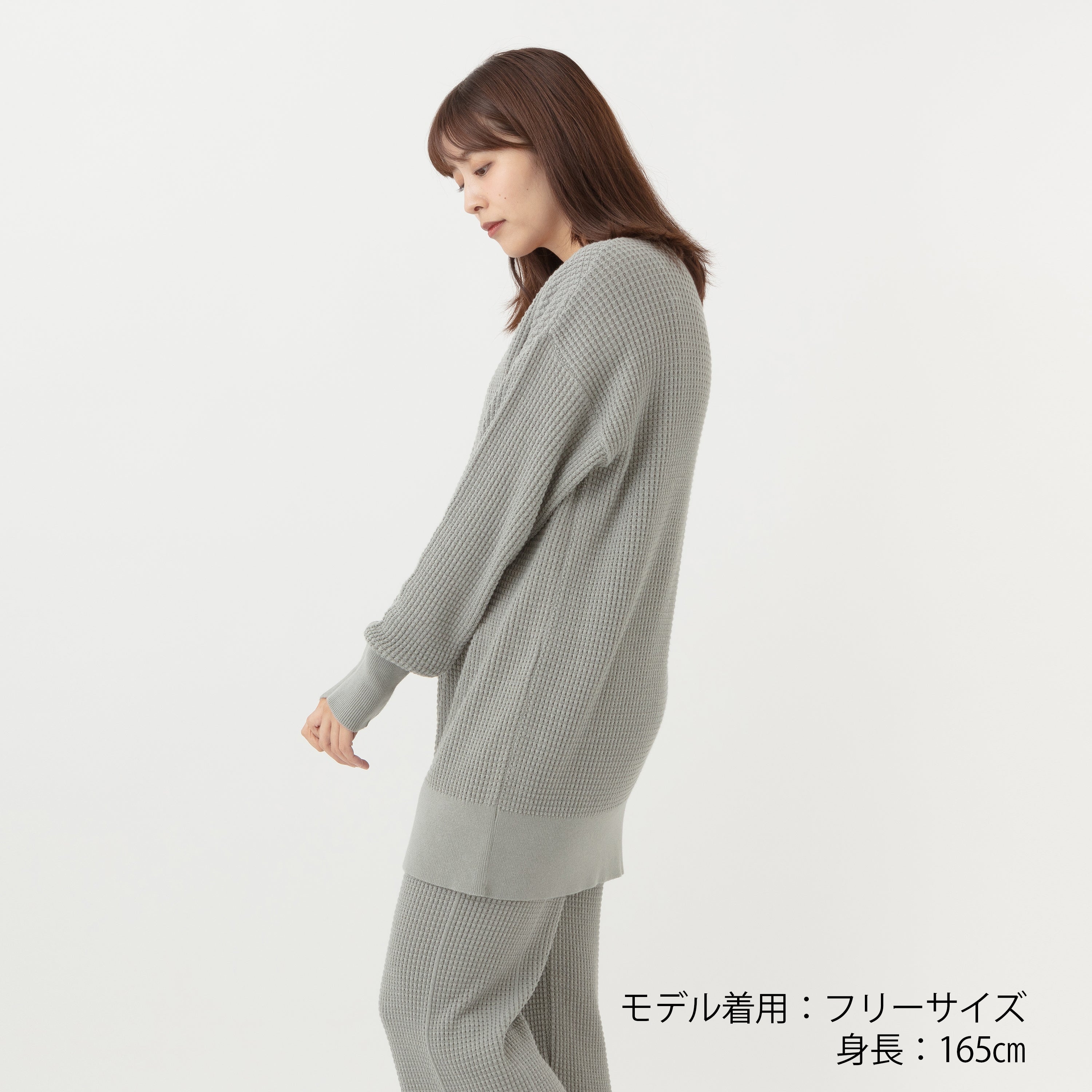 NETENE.：Puffy Knit Cardigan パフィーニットカーディガン