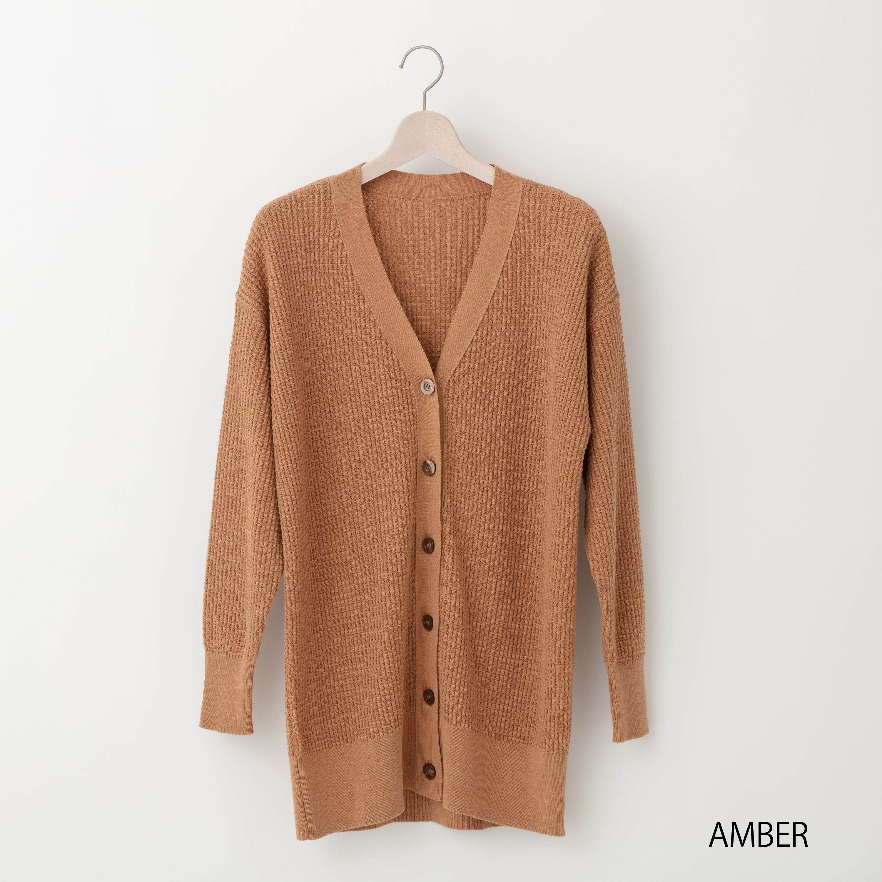 NETENE.：Puffy Knit Cardigan パフィーニットカーディガン