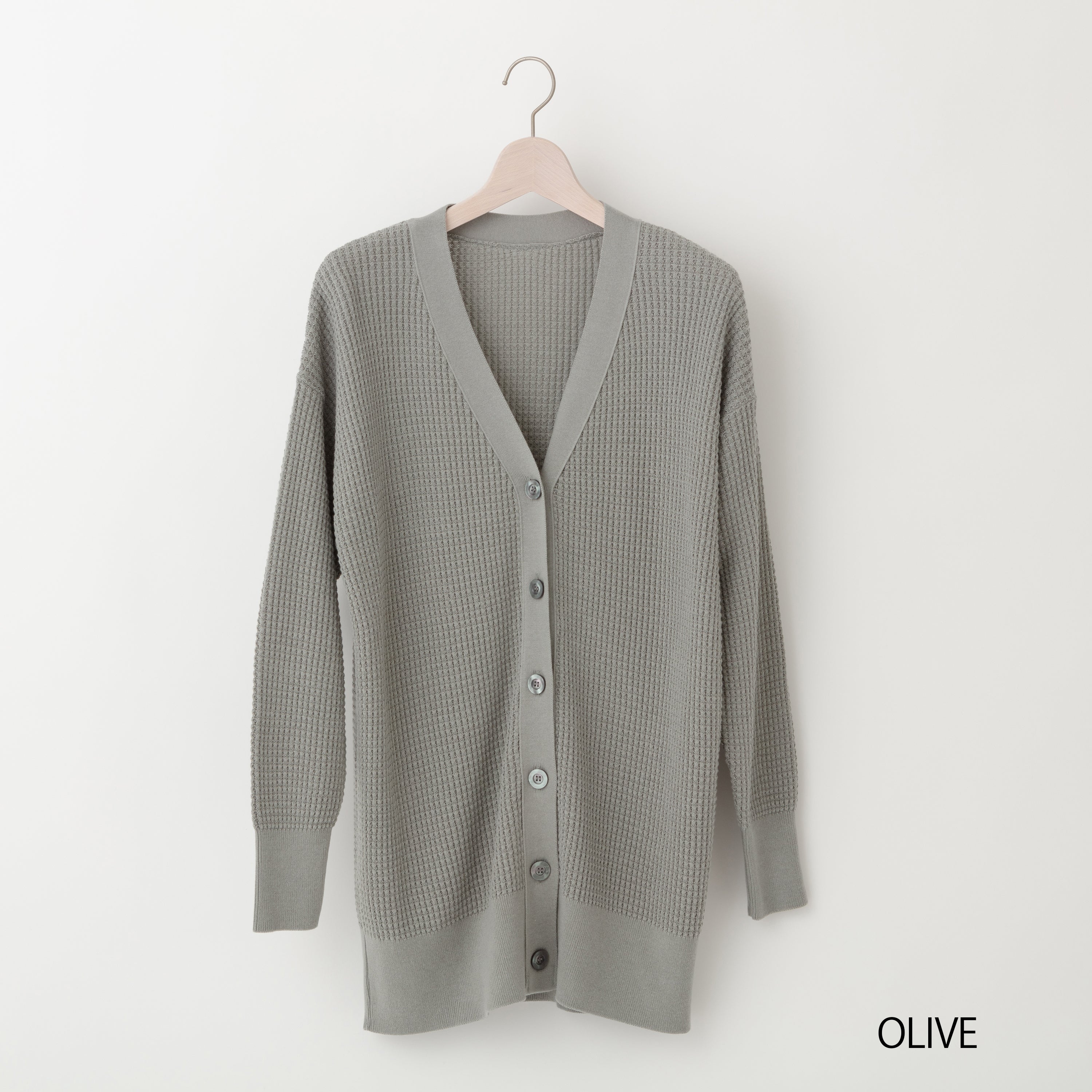 NETENE.：Puffy Knit Cardigan パフィーニットカーディガン