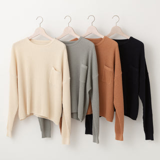 NETENE.：Puffy Knit Pullover パフィーニットプルオーバー