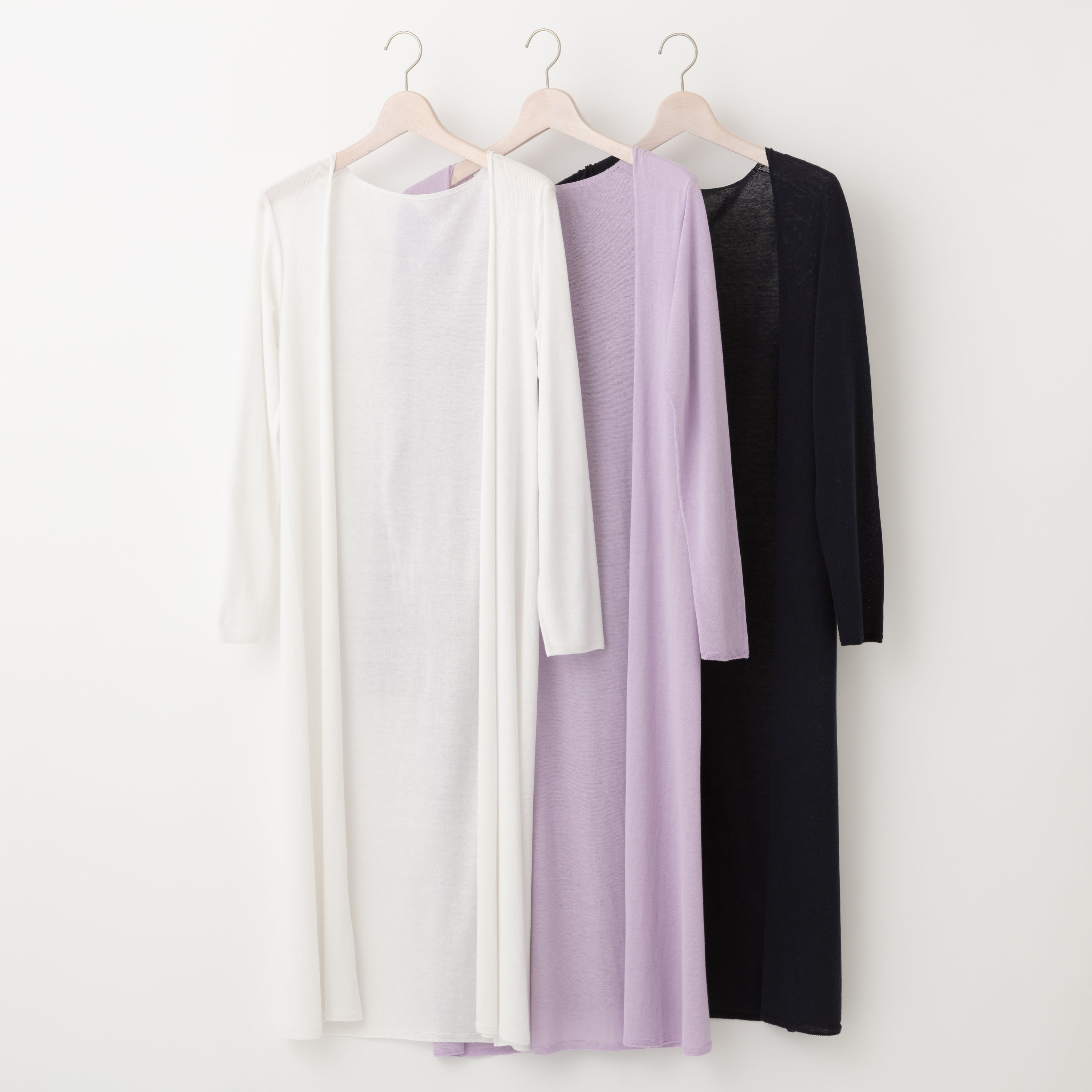 NETENE.：《SALE》Knit Long Cardigan ニットロングカーディガン