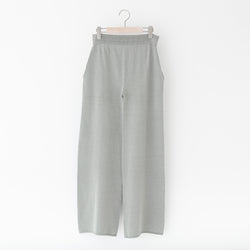NETENE.：《SALE》Feel Smooth Knitted Wide Pants フィールスムース ニットワイドパンツ