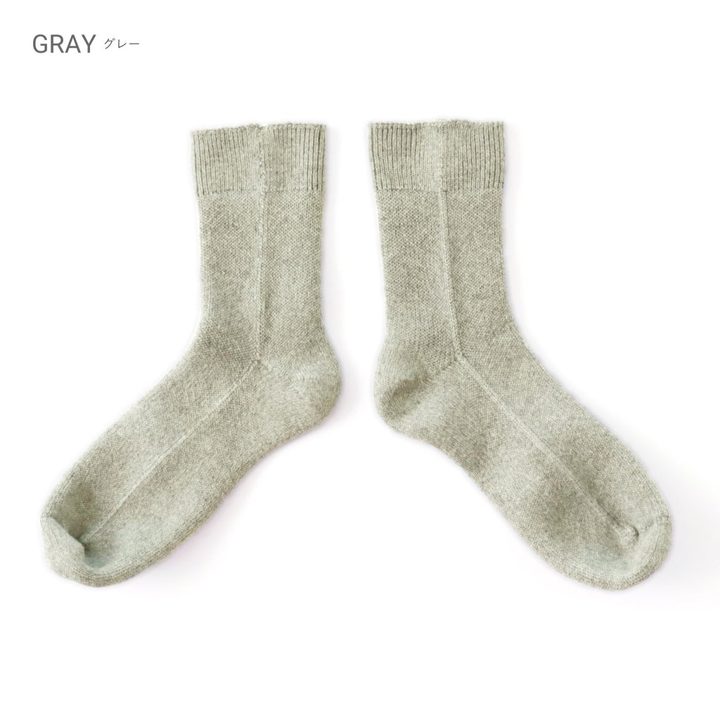 ami amie：カシミヤコットンソックス(22～26cm)/socks_03